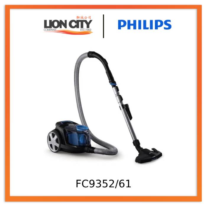 Philips FC9352/61 PowerPro Compact Bagless Vacuum Cleaner
