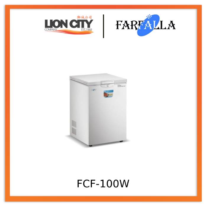 Farfalla FCF-100W Chest Freezer