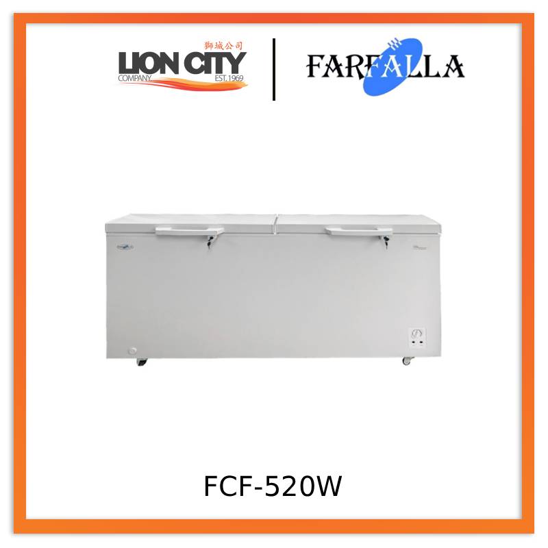 Farfalla FCF-520W Chest Freezer 520L