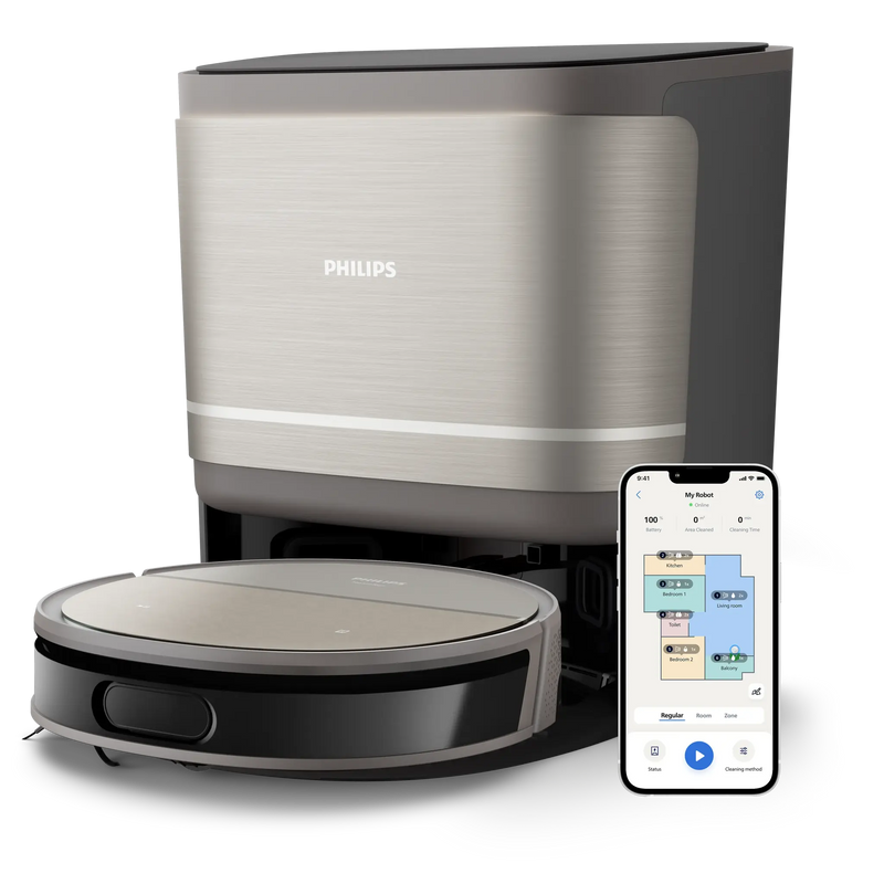 Philips HomeRun 9000 Series Robot Vacuum Cleaner XU9100/10