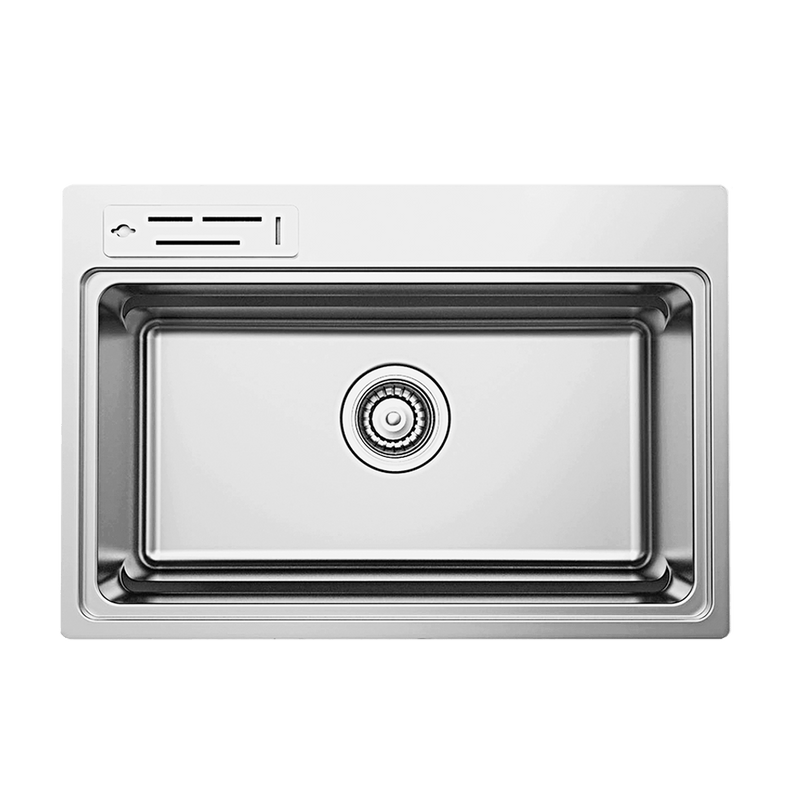 Rubine FEAST Kitchen Sink and INOX Faucet Bundle