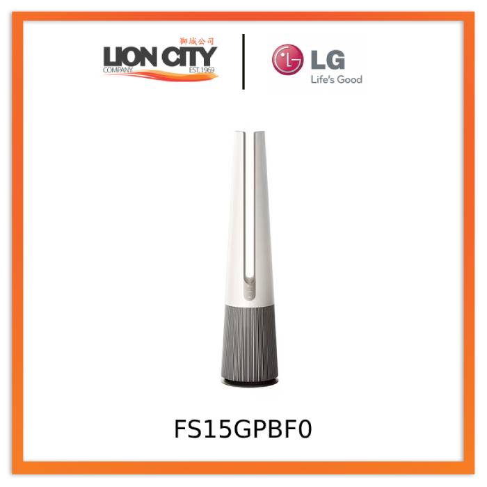 LG FS15GPBF0 PuriCare™ AeroTower Air Purifying Fan