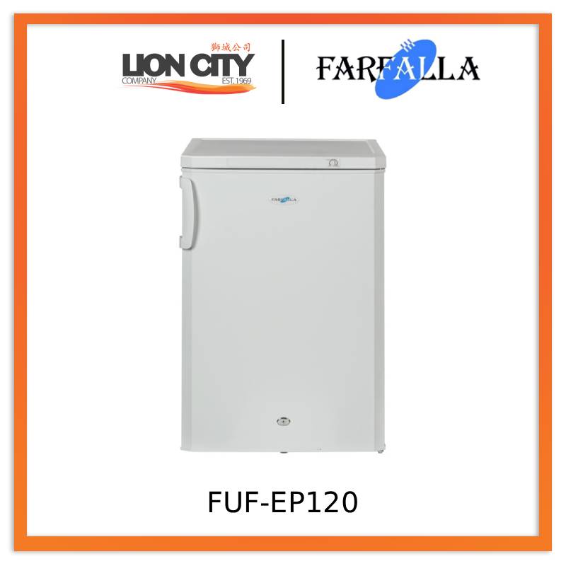 Farfalla FUF-EP120 120L Upright Freezer White