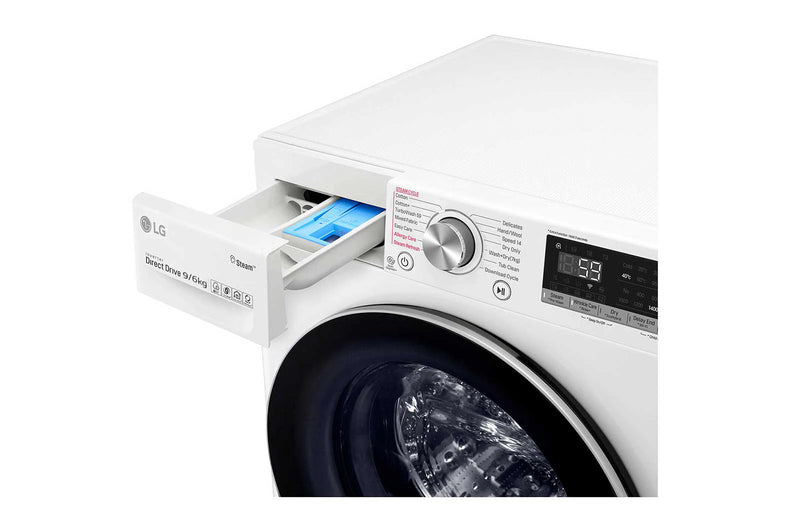 LG FV1409H3W 9/6kg, AI Direct Drive Front Load Washer Dryer