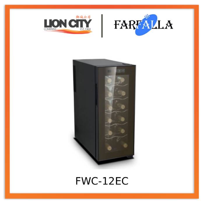 Farfalla FWC-12EC 40L Wine Chiller For 12 Bottle
