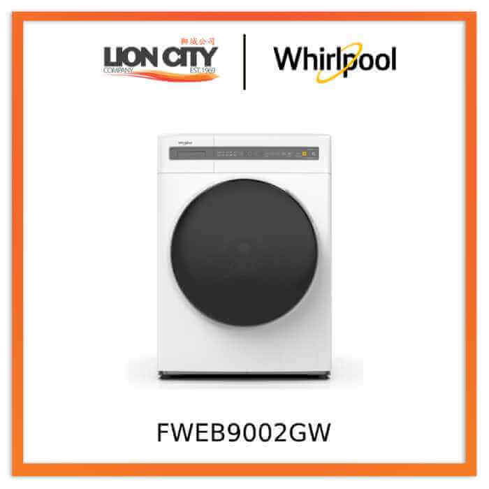 Whirlpool FWEB9002GW SaniCare 9kg  Front Load Washer, 1400rpm (White)