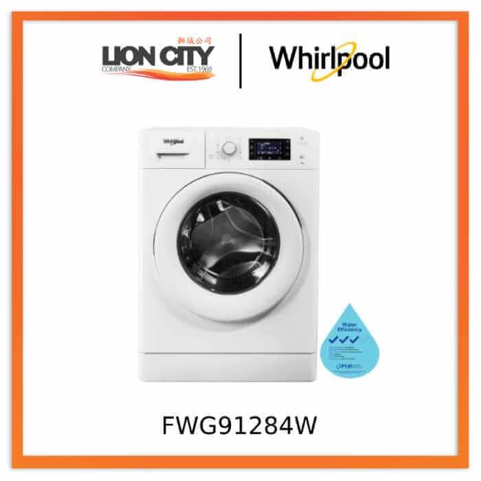 Whirlpool FWG91284W Front Load Washer (9KG) FreshCare 1200rpm