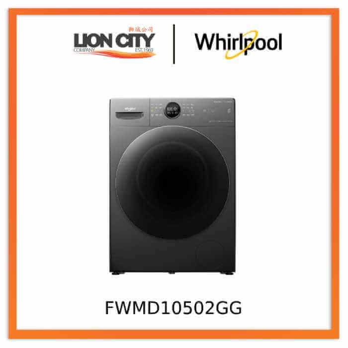 Whirlpool FWMD10502GW/GG Supreme OxyCare 10.5kg Front Load Washer (4 Ticks)