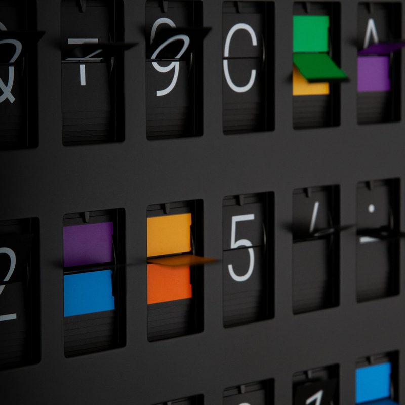 Vestaboard Note Smart Split-Flap Display: Versatile Home Message Board, Engaging Visuals