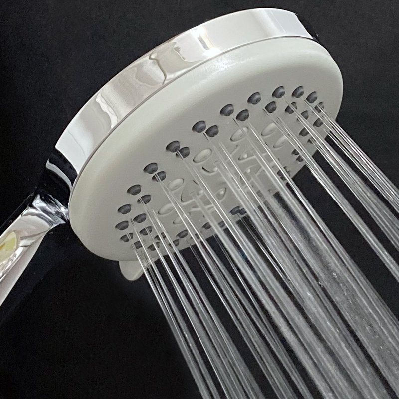 Rubine RSH-FONTANA-5-107-AA Shower Set with Sliding Rod Chrome