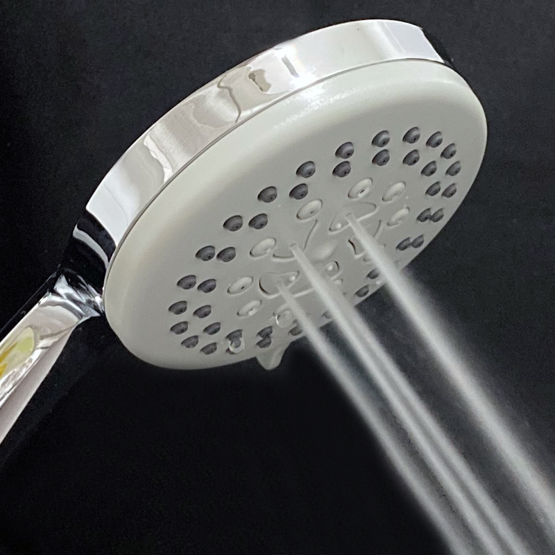 Rubine RSH-FONTANA-5-107-AA Shower Set with Sliding Rod Chrome