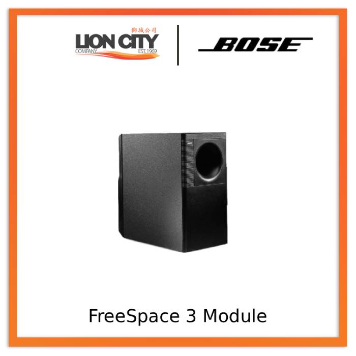 Bose FreeSpace 3 Module Subwoofer "Contact for Price"