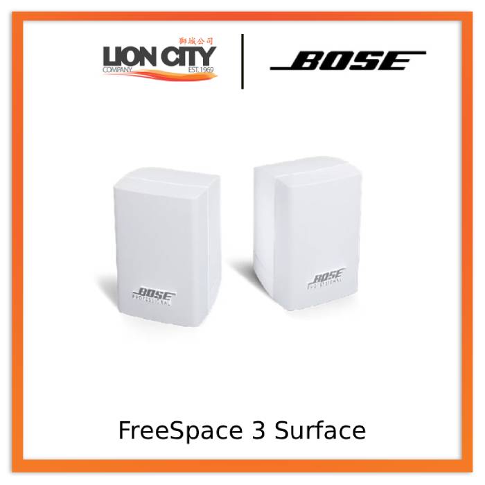 Bose FreeSpace 3 Surface-Mount Satellites (1 Pair) "Contact for Price"