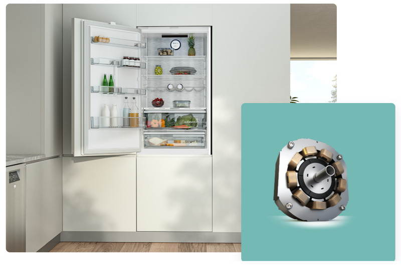 Beko GNO5231WSG Fridge Freezer Side by Side 563 L