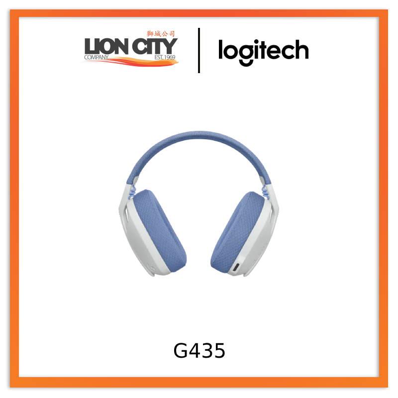 Logitech G435 Lightspeed & Bluetooth Wireless Lightweight Gaming Headset