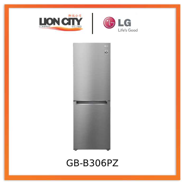 LG GB-B306PZ 306L 2-door (Bottom Freezer)