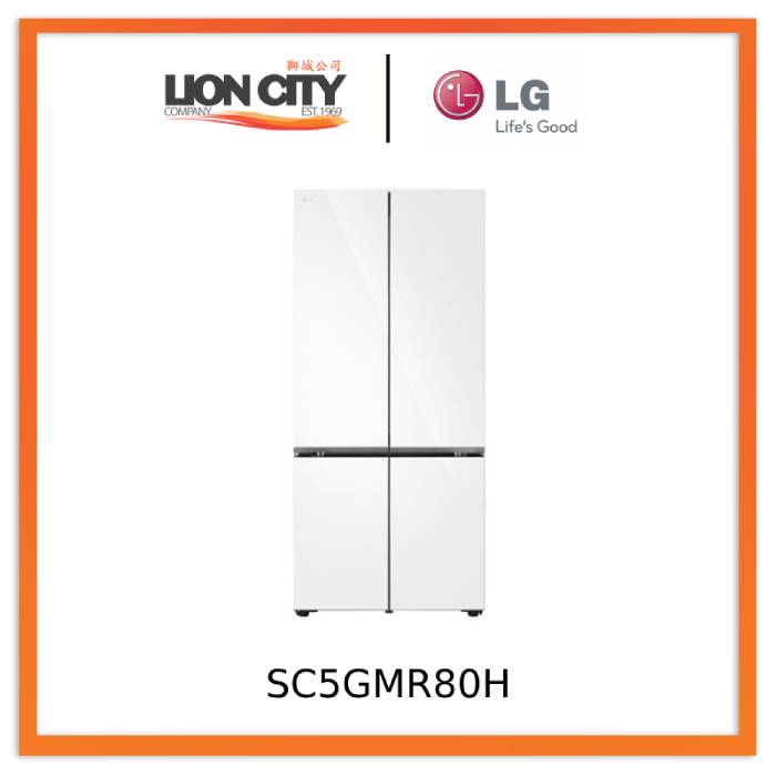 LG GF-B6174TW 4 Door Fridge
