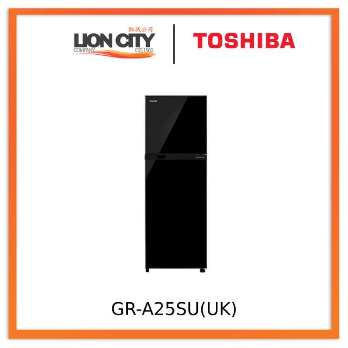 Toshiba GR-A25SU(UK) 192L Top Mounted Fridge