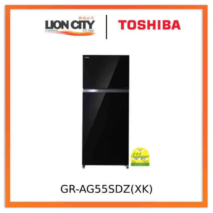Toshiba GR-AG55SDZ(XK) Top Freezer Refrigerator (510L)