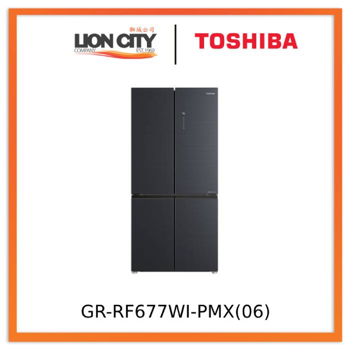 Toshiba GR-RF677WI-PMX(06) Multi Door Fridge