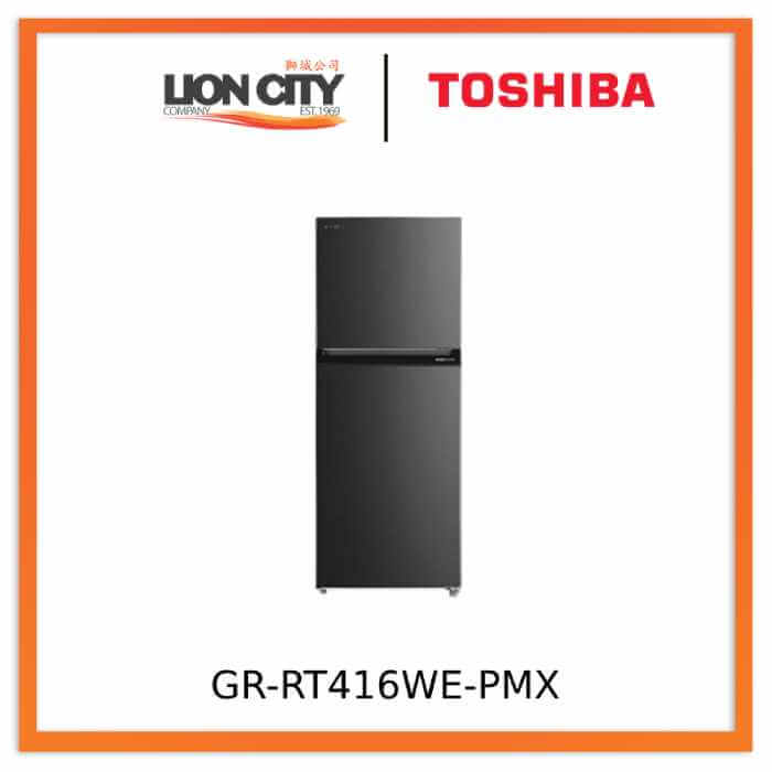 Toshiba GR-RT416WE-PMX 311L 2 Doors Inverter Fridge