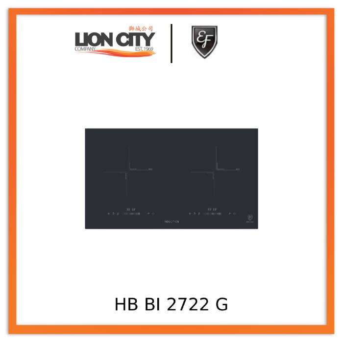 EF HB BI 2722 G Induction Hob 70CM HBBI2722G