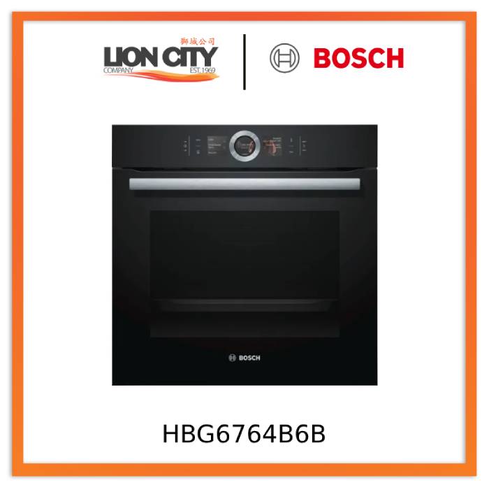 Bosch HBG6764B6B Series 8 Built-in oven 60 x 60 cm Black