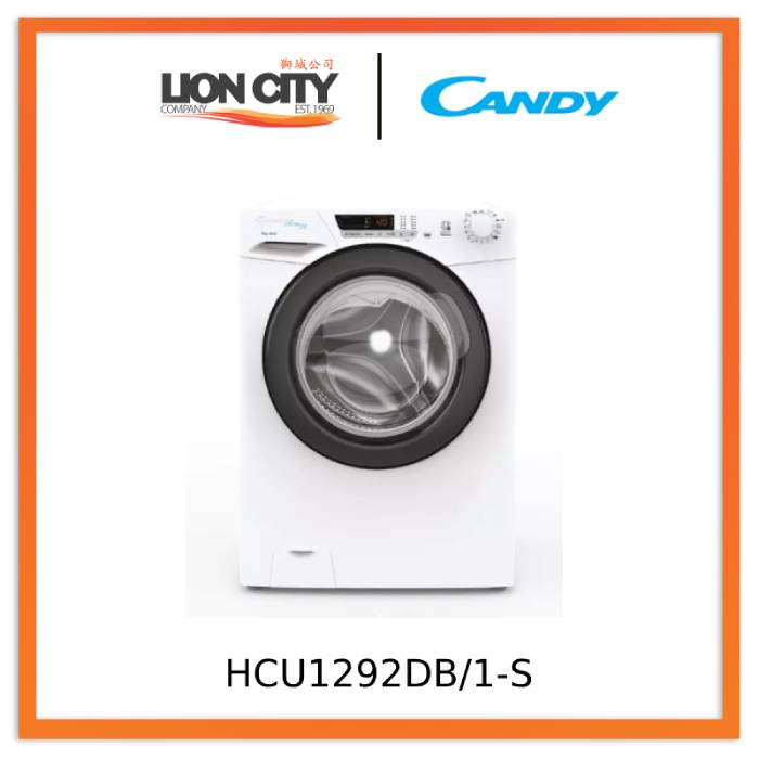 Candy HCU1292DB/1-S Front Load Washing Machine