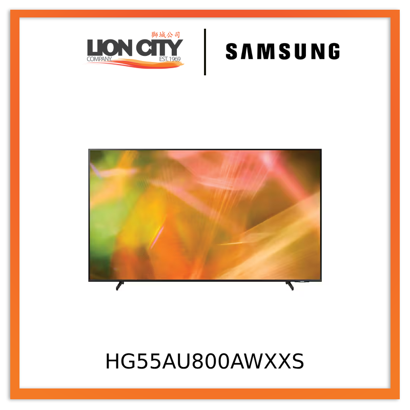 Samsung HG55AU800AWXXS HAU8000 55" Crystal UHD 4K Hotel TV