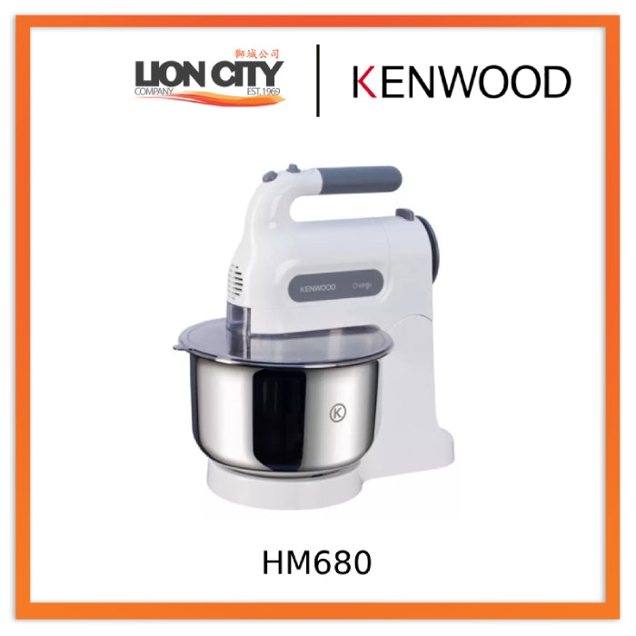 Kenwood HM680 Chefette Metal Bowl Hand Mixer