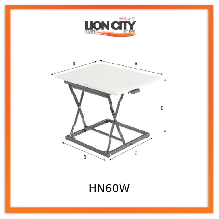 Standing Desktop Elevating Workbench Folding Computer Desk Standing Workstation Computer Stand