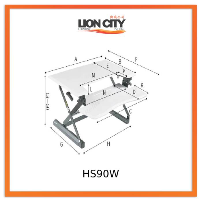 Standing Desktop Elevating Workbench Folding Computer Desk Standing Workstation Computer Stand