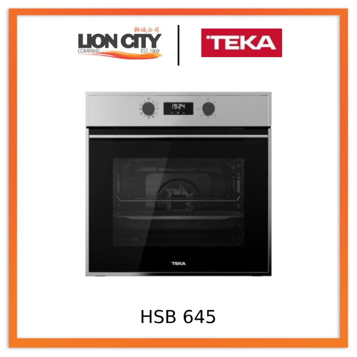 Teka HSB 645 SS 60cm Multifunction Surroundtemp Oven With Hydroclean System