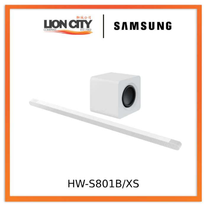 Samsung HW-S801B/XS 3.1.2.ch Soundbar (2022) / 12 Months Warranty