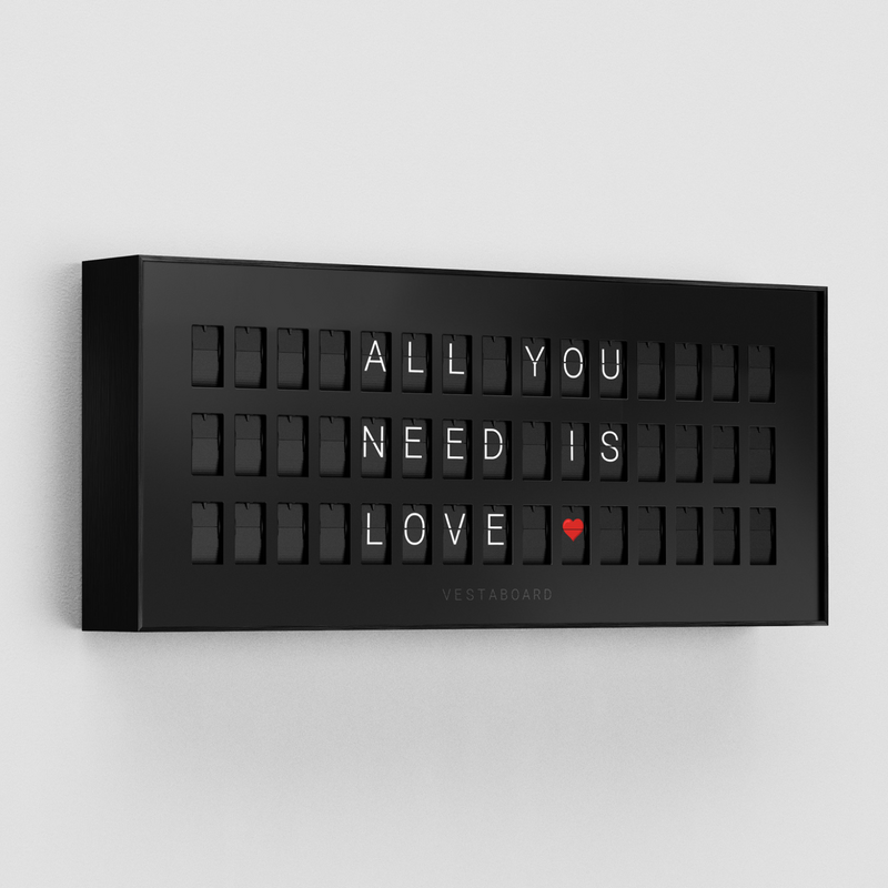 Vestaboard Note Smart Split-Flap Display: Versatile Home Message Board, Engaging Visuals