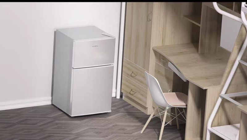 Hyundai BCD-58A116 58L Small Refrigerator with Double Doors for Rental and Dormitory