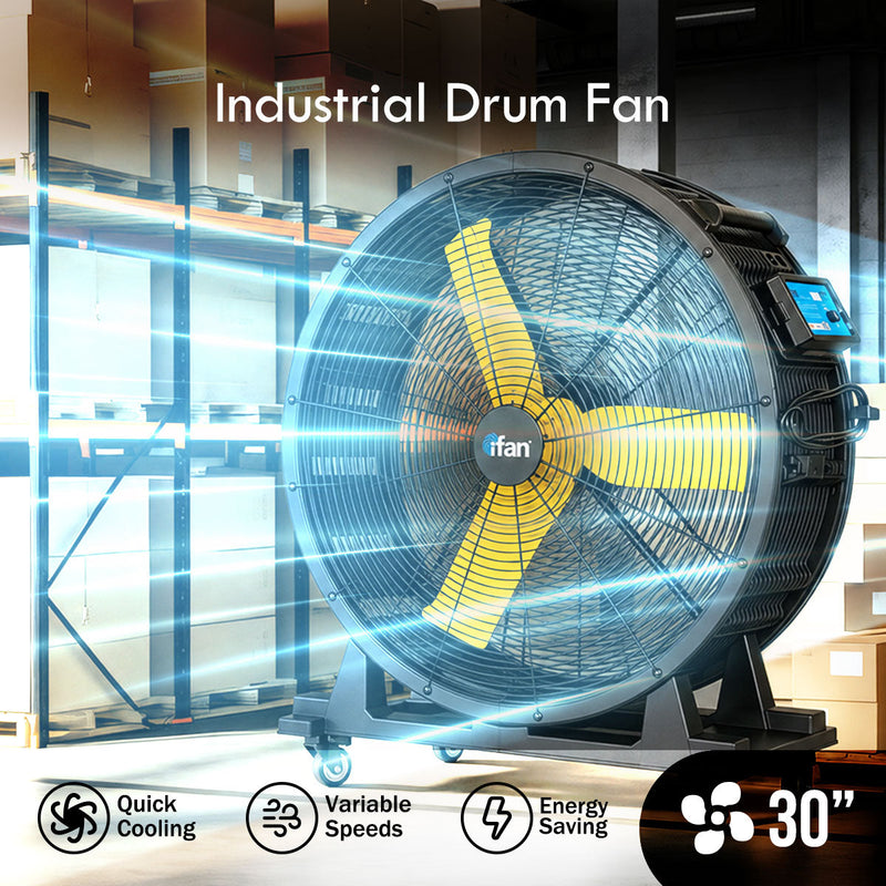 iFan 30" Industrial Drum Fan IF3022