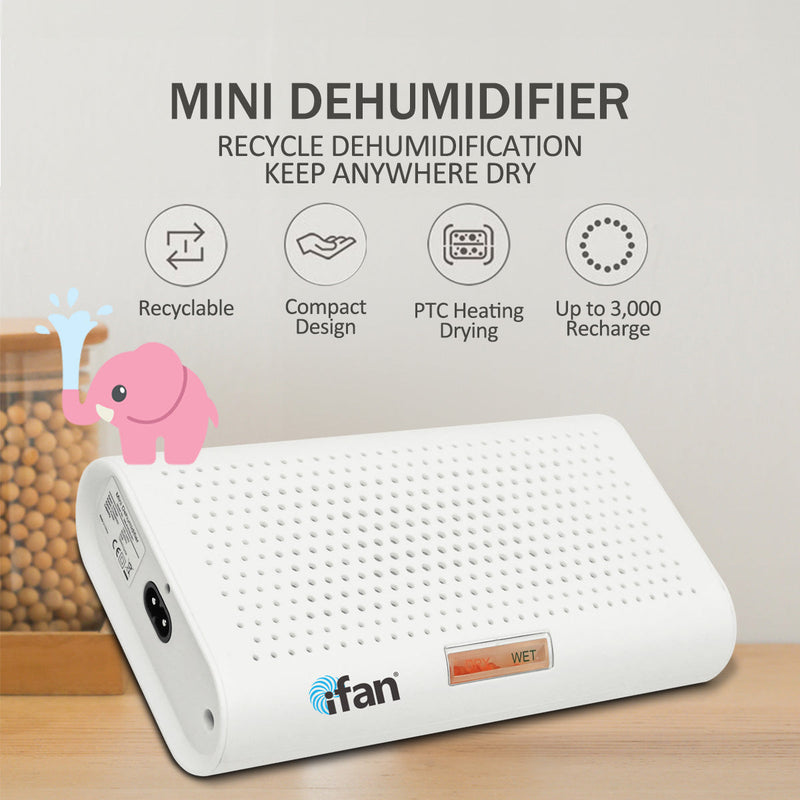 PowerPac iFan Rechargeable Dehumidifier IF3251