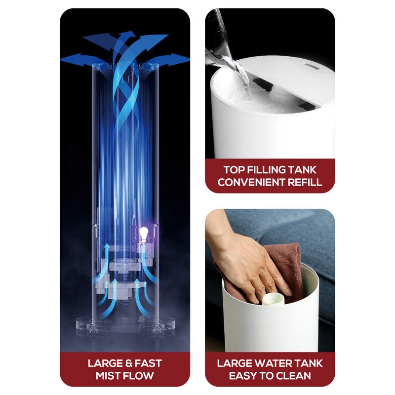 iFan 6L Floor Standing Ultrasonic Mist Humidifier IF3257