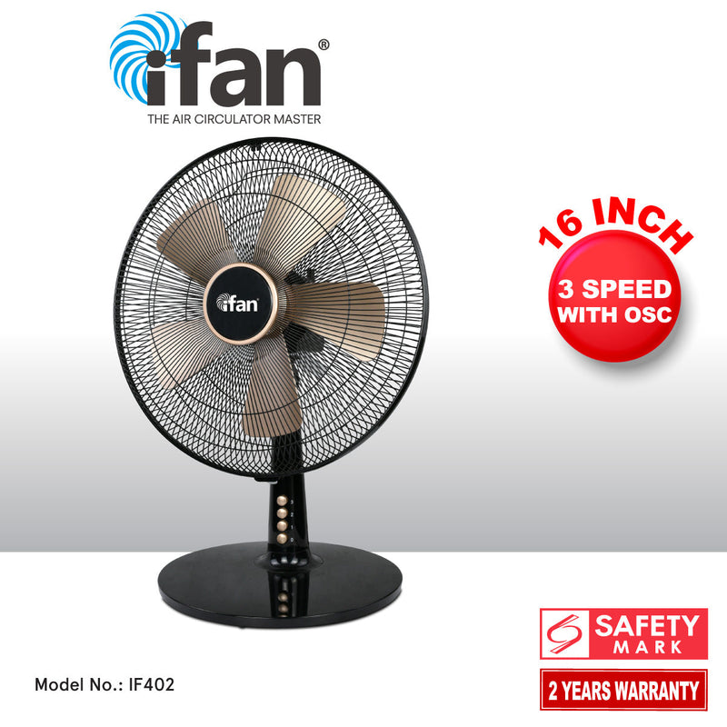 iFan 40.6cm Desk Fan IF402