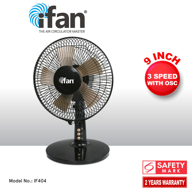 iFan 9" Turbo Desk Fan IF404
