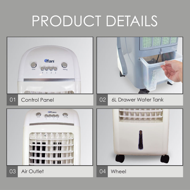iFan 6L Evaporative Air Cooler IF7310