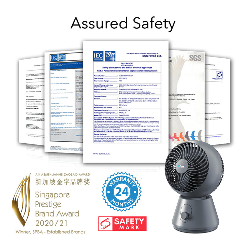 iFan 8" Air Circulator Fan IF7400