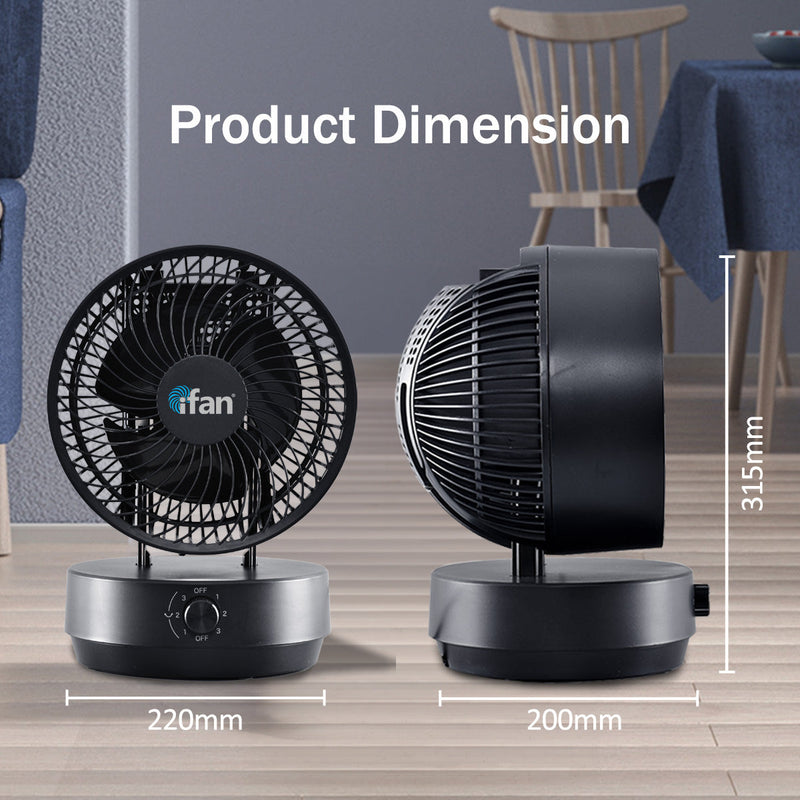iFan 9" Air Circulator Fan IF7409