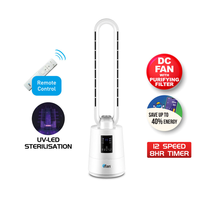 iFan DC Bladeless Tower Fan IF7461