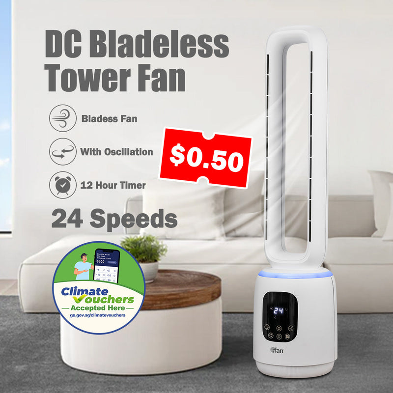 iFan DC Bladeless Tower Fan IF7463