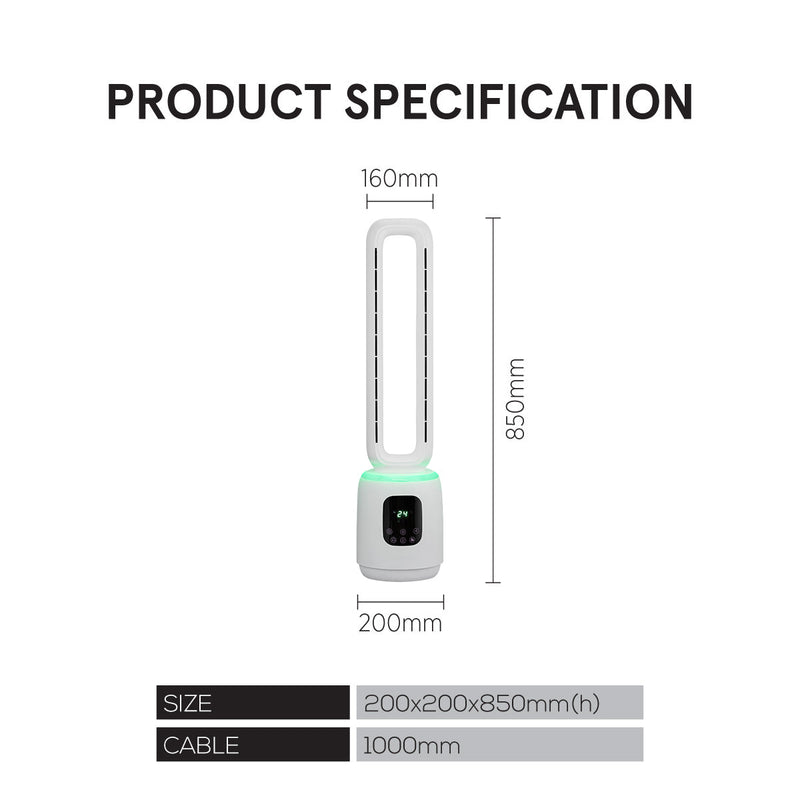 PowerPac iFAN DC Bladeless Tower Fan IF7463