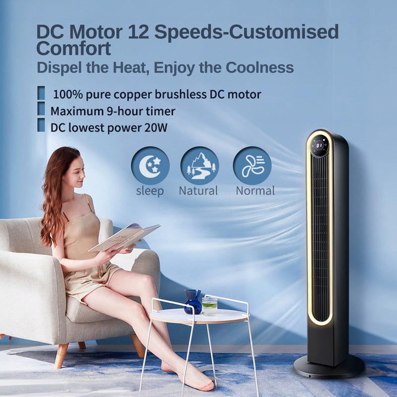 iFan 108.5cm DC Bladeless Tower Fan IF7469