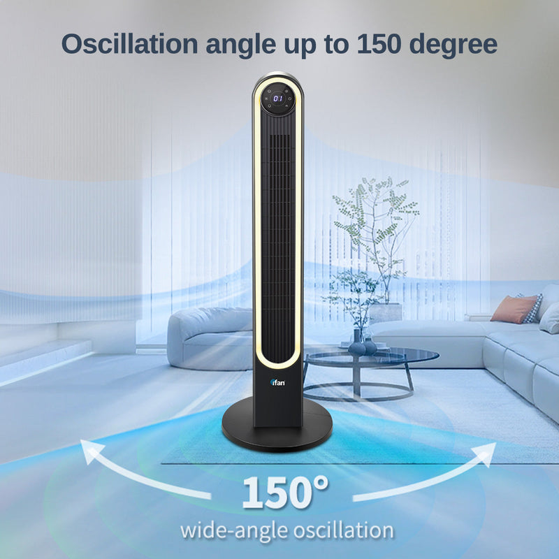 iFan 108.5cm DC Bladeless Tower Fan IF7469