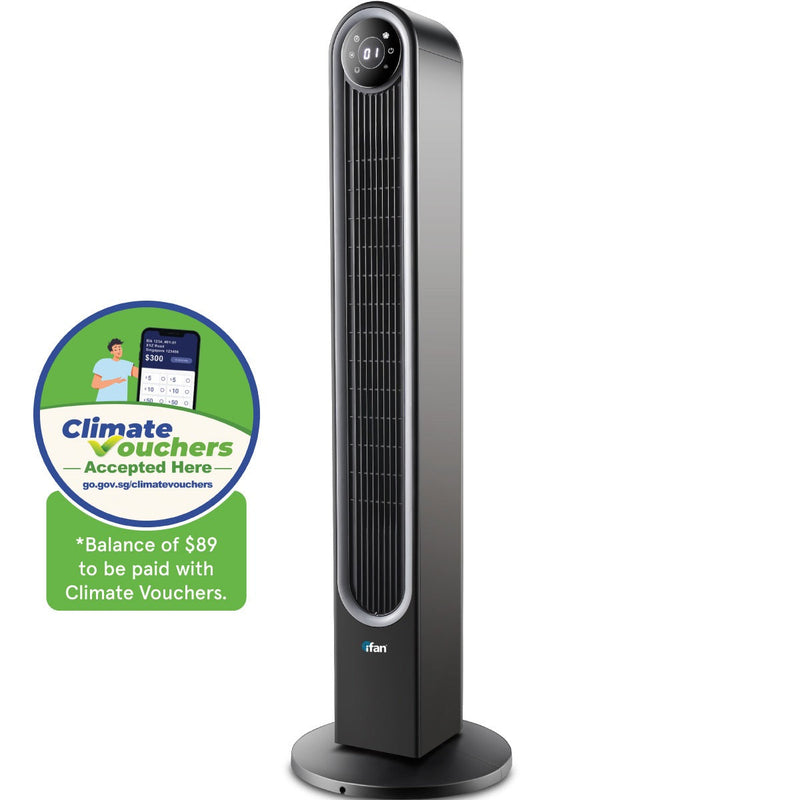 iFan 108.5cm DC Bladeless Tower Fan IF7469